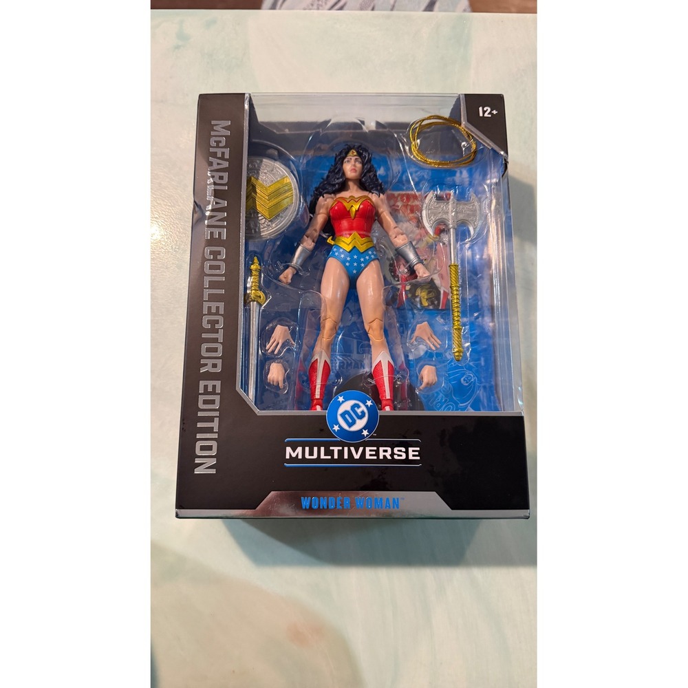 McFarlane Collector Edition DC Multiverse Wonder Woman 80s Action Figure 7in #61